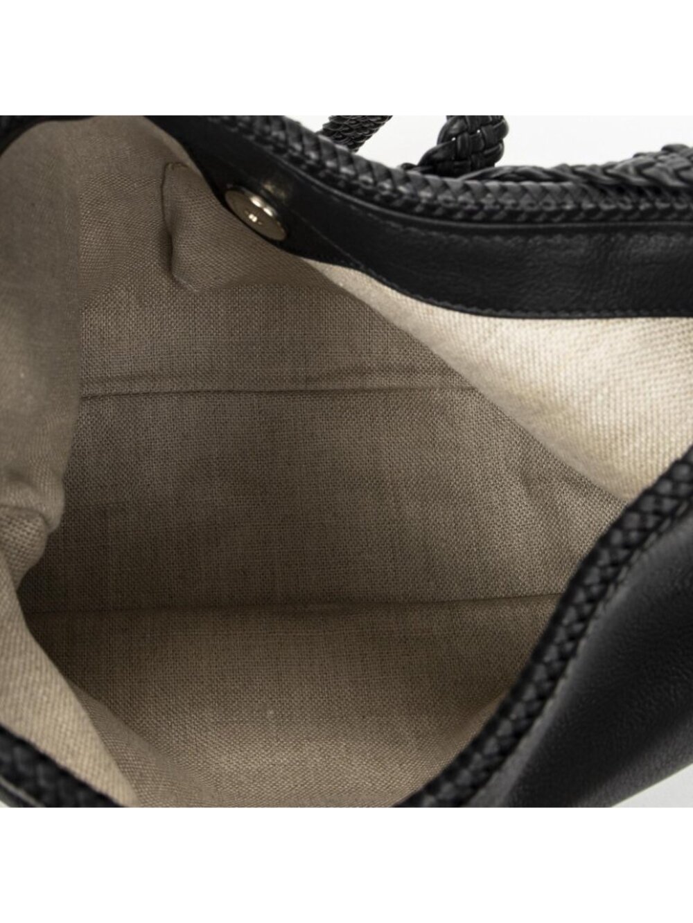 Gucci Marrakech Hobo Black Gray Calfskin Leather - Picture 9 of 10